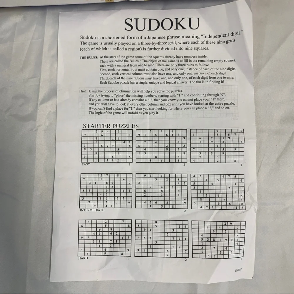 Wooden Sudoku Board Game Set COMPLETE 9 Grid Memory Markers Wood Deluxe EUC
